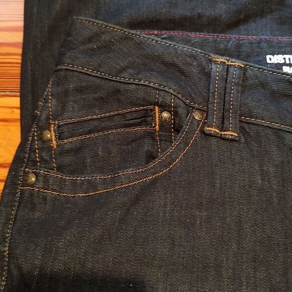 Lane Bryant Distinctly Boot Denim Jeans Dark Wash Size 18 - Picture 8 of 13